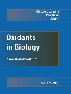 cover image of Oxidants in Biology
